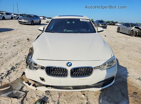 WBA8D9G55JNU67302 2018 BMW 3 SERIES White Դիմացի տեսք