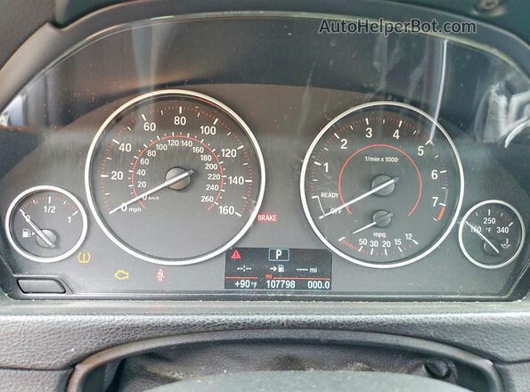 WBA8D9G55JNU68336 2018 BMW 3 SERIES White Սարքավորումների վահանակի տեսք