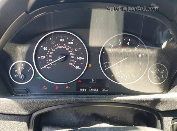 WBA8D9G57JNU68838 2018 BMW 3 SERIES Black Вид щитка приладів