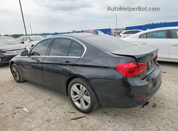 WBA8D9G58JNU66791 2018 BMW 3 SERIES Black უკანა მარცხენა