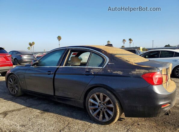 WBA8E1C36HA029733 2017 BMW 3 SERIES Black Rear left