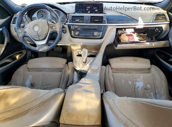 WBA8E1C36HA029733 2017 BMW 3 SERIES Black Dashboard view