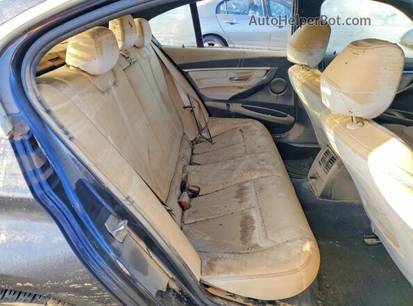 WBA8E1C36HA029733 2017 BMW 3 SERIES Black Rear seats view