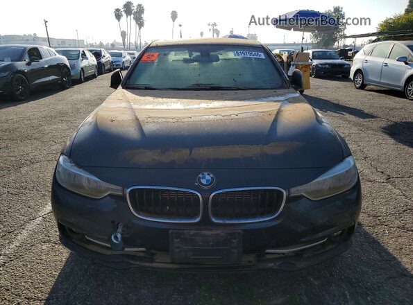 WBA8E1C36HA029733 2017 BMW 3 SERIES Black Front view
