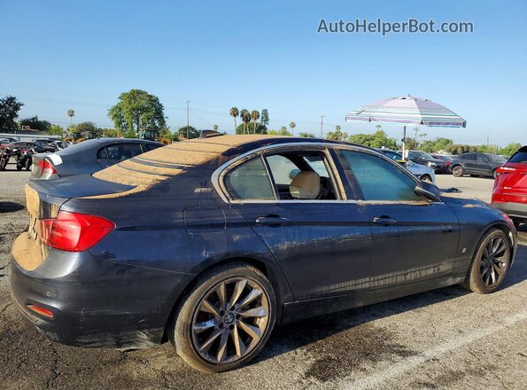 WBA8E1C36HA029733 2017 BMW 3 SERIES Black Rear right