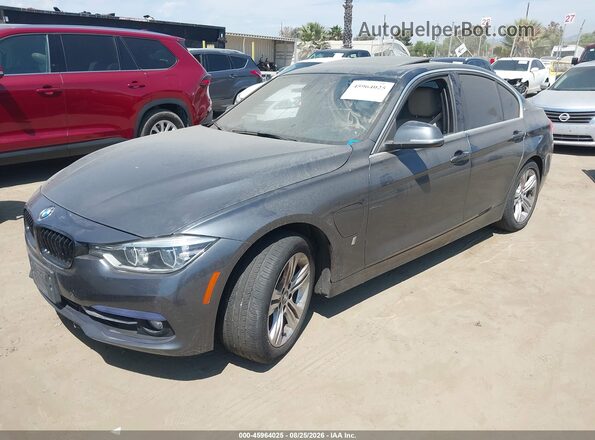 WBA8E1C37HA156586 2017 BMW 3 SERIES Black Przód lewy