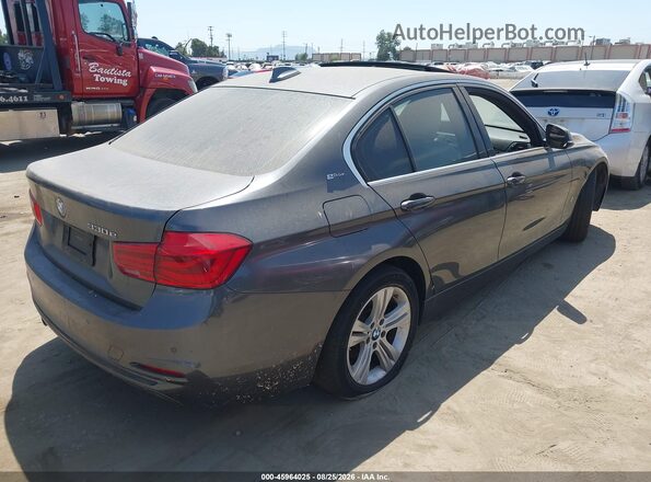 WBA8E1C37HA156586 2017 BMW 3 SERIES Black Tył prawy