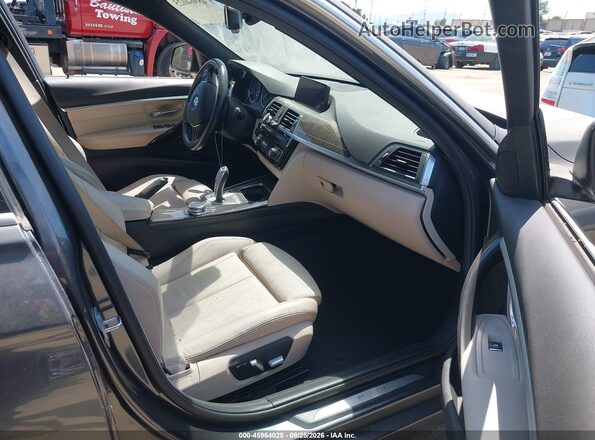 WBA8E1C37HA156586 2017 BMW 3 SERIES Black Widok wnętrza z przodu