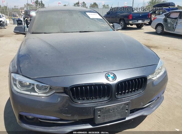 WBA8E1C37HA156586 2017 BMW 3 SERIES Black Widok z przodu