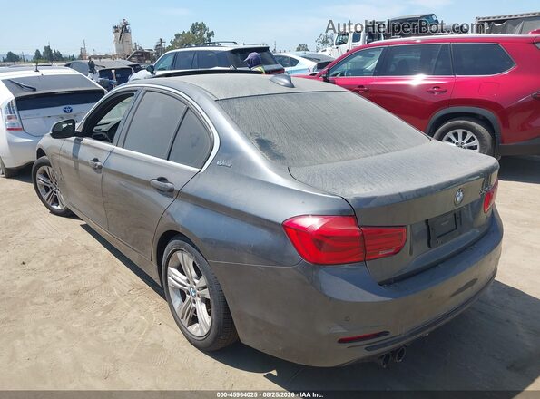 WBA8E1C37HA156586 2017 BMW 3 SERIES Black Tył lewy