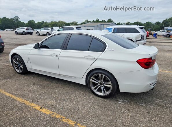 WBA8E1C50JA178243 2018 BMW 3 SERIES White Задня ліва чверть