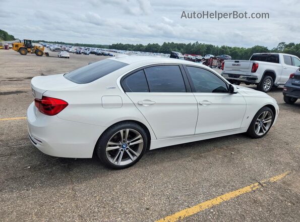 WBA8E1C50JA178243 2018 BMW 3 SERIES White Задня права чверть