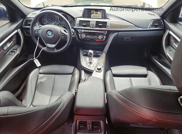 WBA8E1C50JA178243 2018 BMW 3 SERIES White Вид панелі приладів
