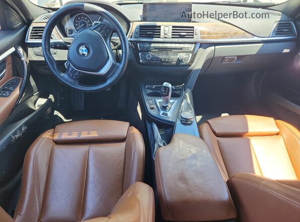 WBA8E1C51GK479526 2016 BMW 3 SERIES Gray Dashboard view