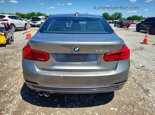 WBA8E1C51GK479526 2016 BMW 3 SERIES Gray Rear view