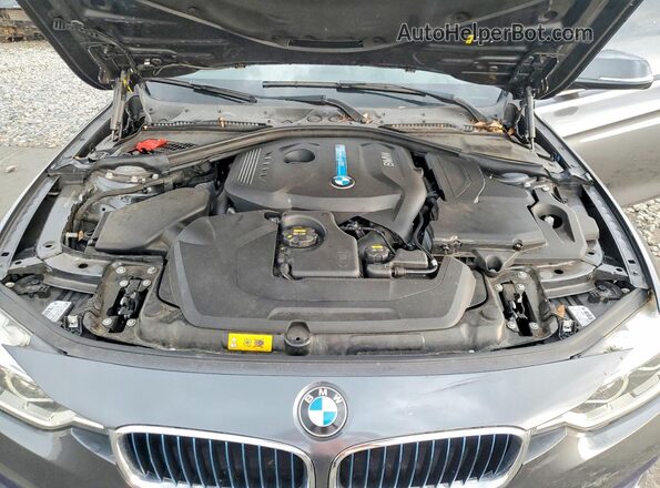 WBA8E1C52JA178602 2018 BMW 3 SERIES Черный Вид задней части салона