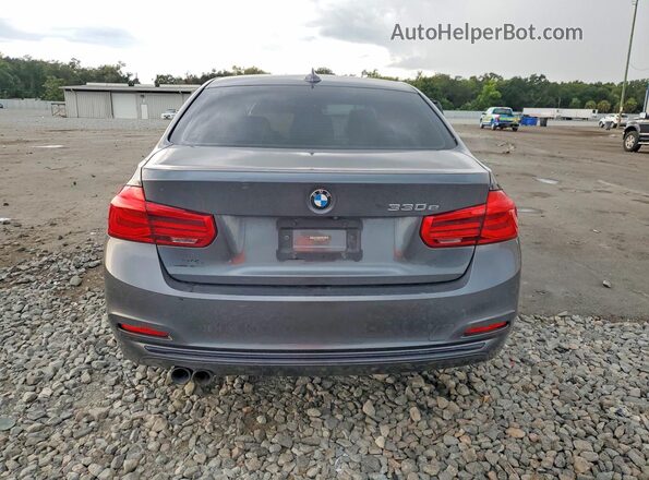 WBA8E1C52JA178602 2018 BMW 3 SERIES Черный Вид сзади