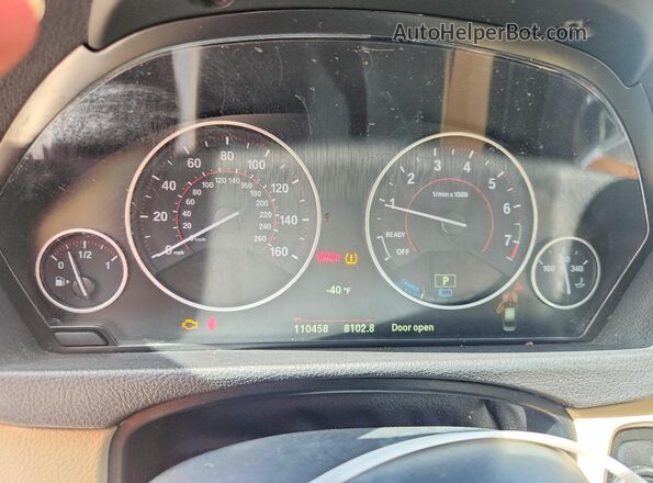 WBA8E1C56JA167604 2018 BMW 3 SERIES White ხელსაწყოთა პანელის ხედი