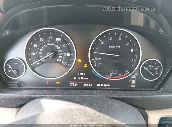 WBA8E1G33HNU18073 2017 BMW 3 SERIES White Вид задніх сидінь