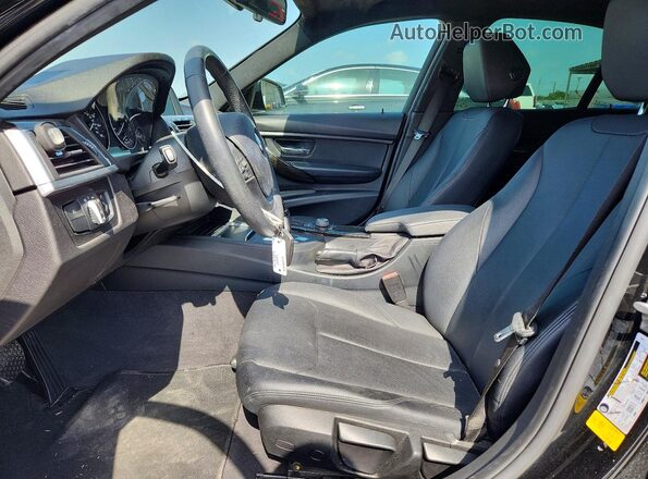 WBA8E1G39HNU16666 2017 BMW 3 SERIES Black Սալոնի դիմացի տեսք