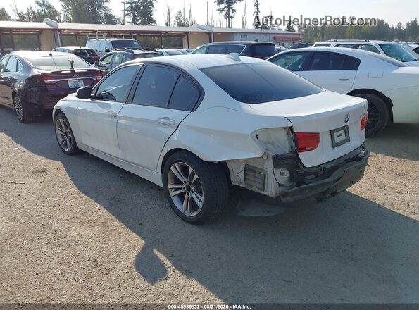 WBA8E1G3XHNU17602 2017 BMW 3 SERIES White Rear left
