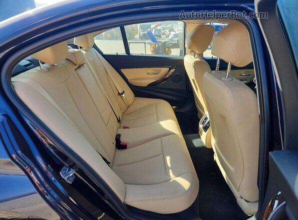 WBA8E1G3XHNU18751 2017 BMW 3 SERIES Синий Вид задних сидений