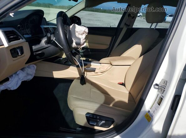 WBA8E1G51JNU89604 2018 BMW 3 SERIES White Vista interior delantera