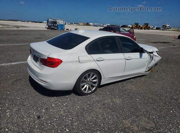WBA8E1G51JNU89604 2018 BMW 3 SERIES White Trasero derecho