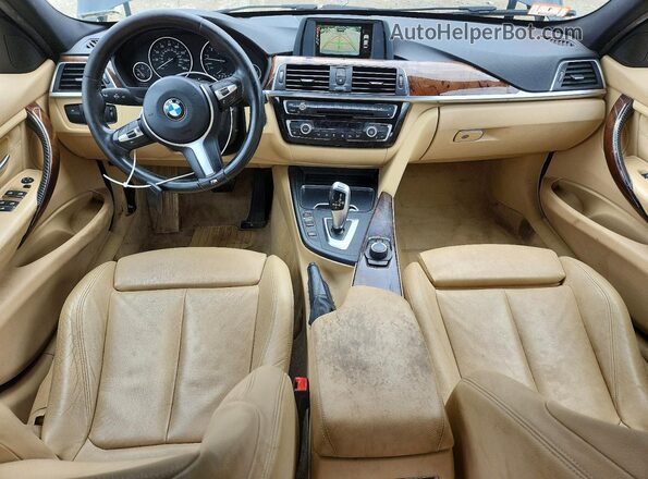 WBA8E1G52GNT35184 2016 BMW 3 SERIES Black Առջևի վահանակի տեսք