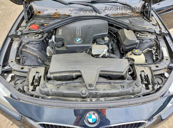 WBA8E1G52GNT35184 2016 BMW 3 SERIES Black Սալոնի հետևի տեսք