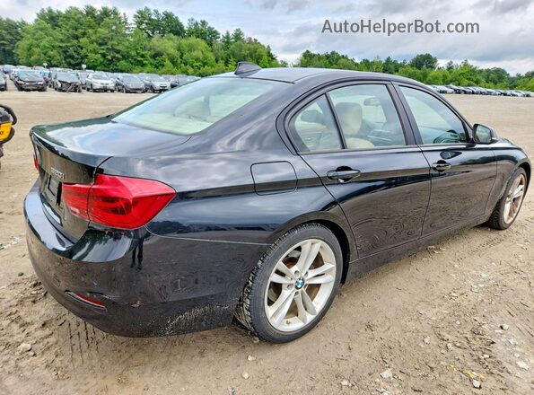 WBA8E1G52GNT35184 2016 BMW 3 SERIES Black Հետևի աջ