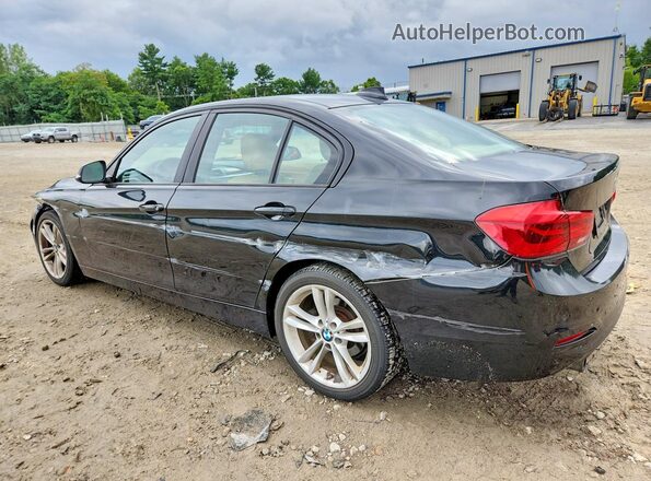 WBA8E1G52GNT35184 2016 BMW 3 SERIES Black Հետևի ձախ