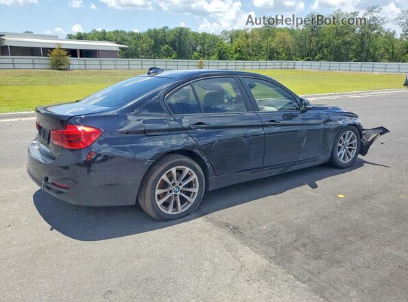 WBA8E1G52JNU90308 2018 BMW 3 SERIES Черный Задняя правая четверть