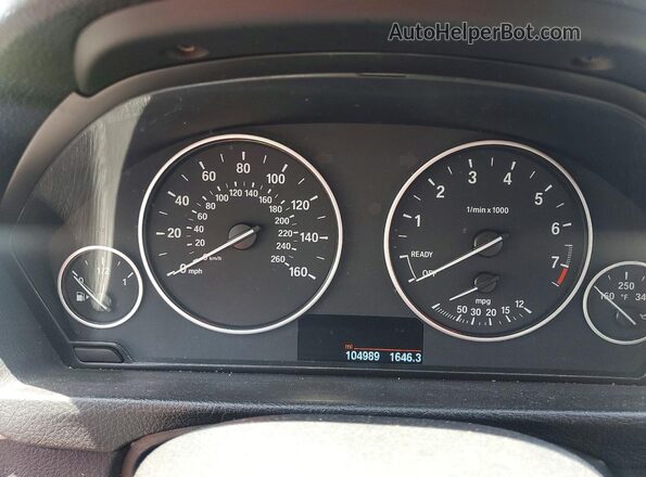 WBA8E1G52JNU90308 2018 BMW 3 SERIES Черный Вид щитка приборов