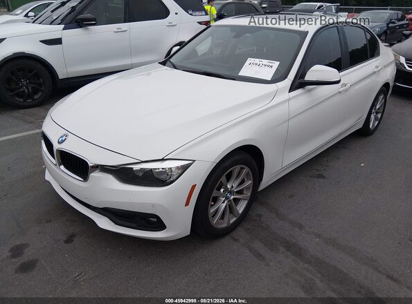 WBA8E1G55HNU14480 2017 BMW 3 SERIES Белый Передняя левая четверть