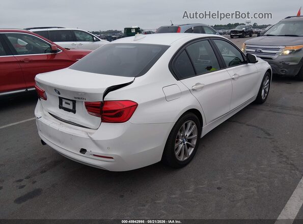 WBA8E1G55HNU14480 2017 BMW 3 SERIES Белый Задняя правая четверть