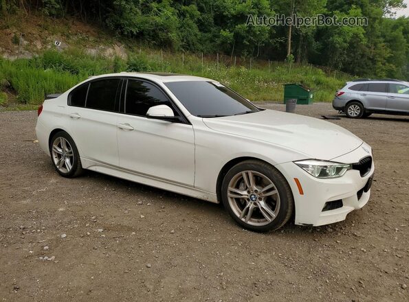 WBA8E3C50GK504802 2016 BMW 3 SERIES White Delantero derecho