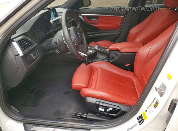 WBA8E3C50GK504802 2016 BMW 3 SERIES White Vista interior delantera