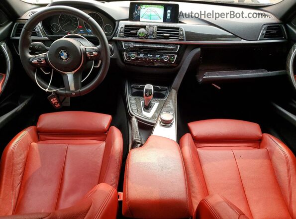 WBA8E3C50GK504802 2016 BMW 3 SERIES White Vista del salpicadero
