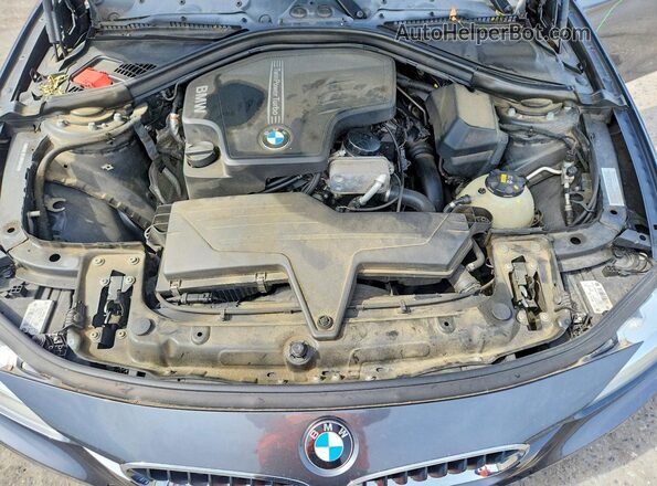 WBA8E3C53GK501425 2016 BMW 3 SERIES Gray Rear interior view