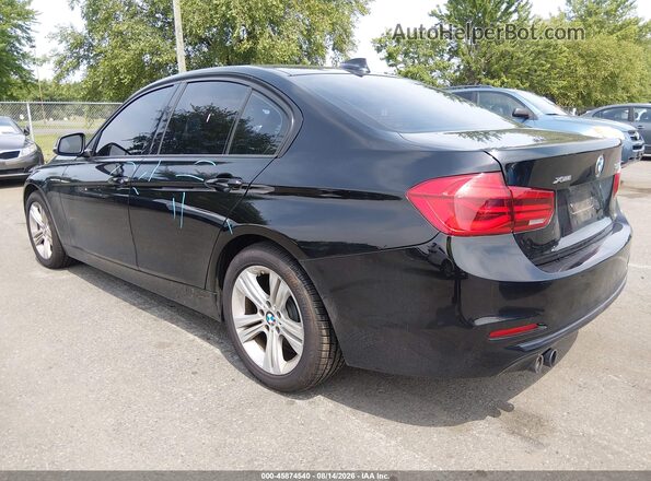 WBA8E3C59GK502174 2016 BMW 3 SERIES Black Tył lewy