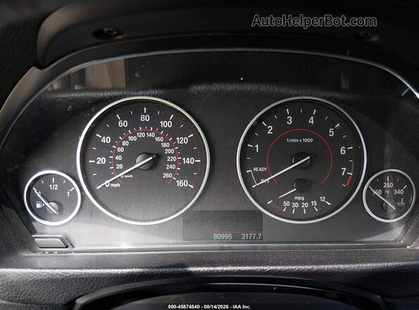 WBA8E3C59GK502174 2016 BMW 3 SERIES Black Widok tylnych siedzeń