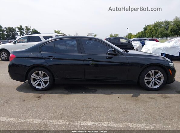 WBA8E3C59GK502174 2016 BMW 3 SERIES Black Widok wnętrza z tyłu