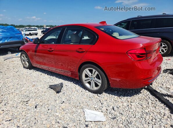 WBA8E3C5XGK500434 2016 BMW 3 SERIES Красный Задняя левая четверть