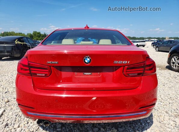 WBA8E3C5XGK500434 2016 BMW 3 SERIES Красный Вид сзади