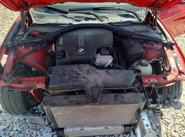 WBA8E3C5XGK500434 2016 BMW 3 SERIES Красный Вид задней части салона