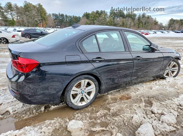 WBA8E3G52GNT75230 2016 BMW 3 SERIES Black Trasero derecho