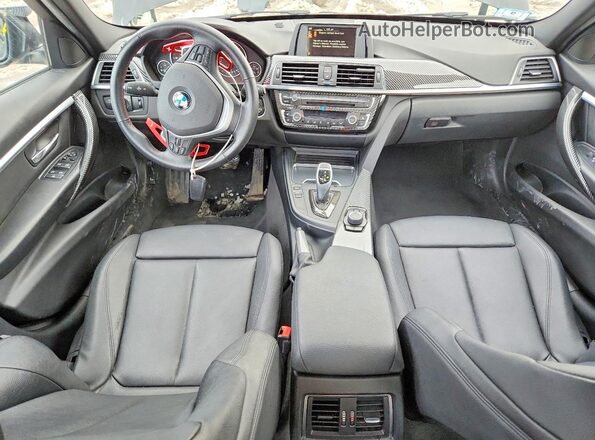 WBA8E3G52GNT75230 2016 BMW 3 SERIES Black Vista del salpicadero