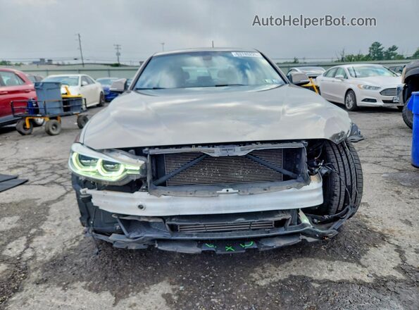 WBA8E3G52GNT80573 2016 BMW 3 SERIES Gray წინა ხედი