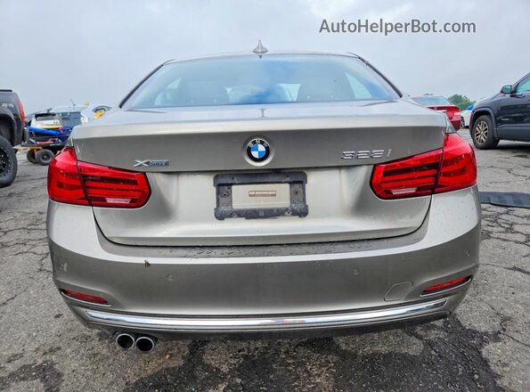 WBA8E3G52GNT80573 2016 BMW 3 SERIES Gray უკანა ხედი